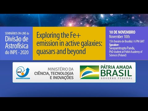 Astrofísica - Exploring the Fe+ emission in active galaxies: quasars and beyond