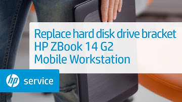 Replace the hard disk drive bracket | HP ZBook 14 G2 Mobile Workstation | HP Support