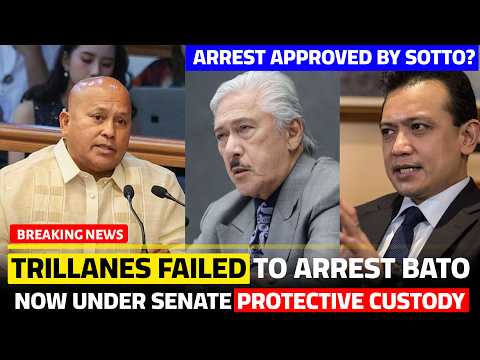 ICC Agent FAILED TO CAPTURED Sen. Bato Dela Rosa, Arrest Warrant COORDINATED by Sen. Sotto