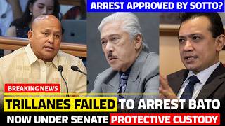 ICC Agent FAILED TO CAPTURED Sen. Bato Dela Rosa, Arrest Warrant COORDINATED by Sen. Sotto