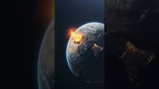 Earth exploding | Free Stock Video Footage 9:16 | AI GENERATED