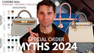 BUSTING Hermes Special Order MYTHS   COLOR CHART 2024 | Hermes Special Order Process Explained