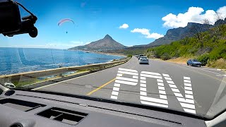 HOUT BAY to SEA POINT via CAMPS BAY | POV Driving