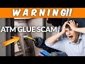 🛑ATM Thieves Use Glue and &#39;TAP&#39; Function To Drain Accounts! HOW TO PREVENT THIS!!