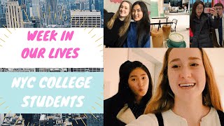WEEK IN THE LIVES OF NYC COLLEGE STUDENTS! | Fordham University Lincoln Center