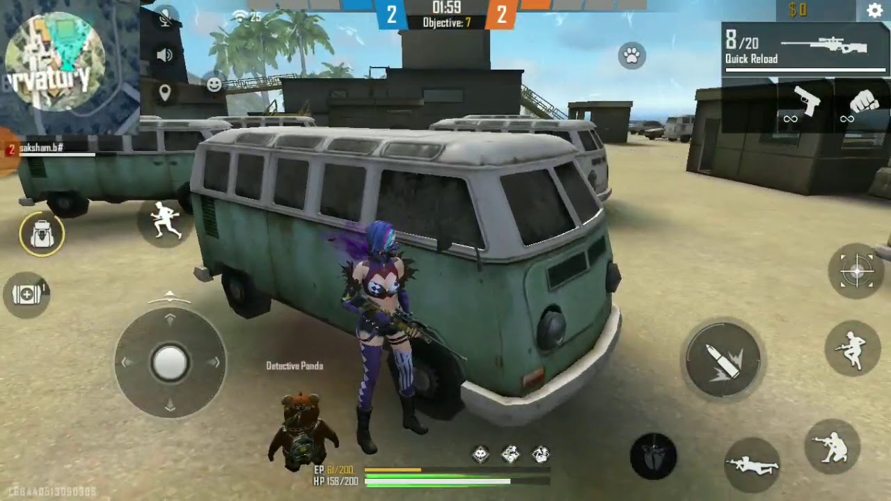 AWM SNIPER Challenge , i defeated proknight finally ,won by 7v3 (actually 7v1 ). Watch till end