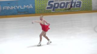 Nelma Hede 1.Vk. 17.10.2015 Sm-Seniorit Naiset Lyhytohjelma