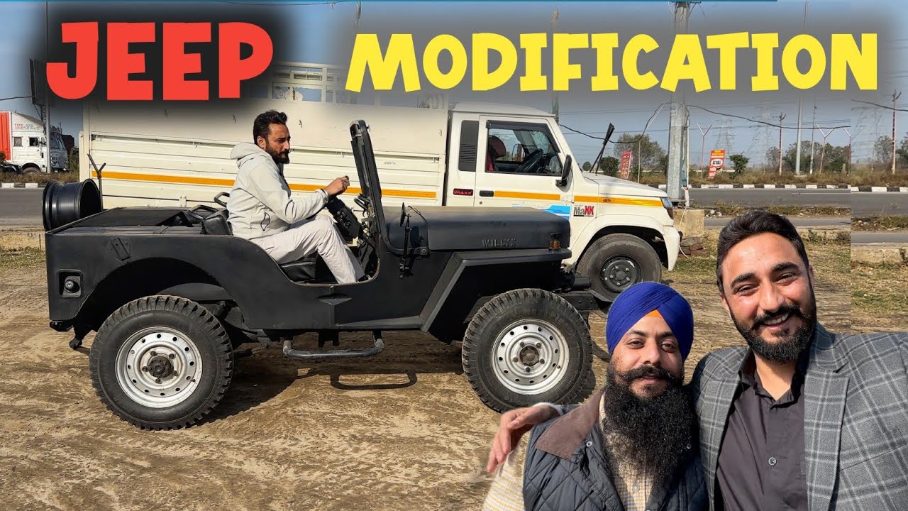 viah attend kita te Jeep di modification