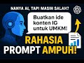 P-1 Teknik Dasar Prompt ChatGPT