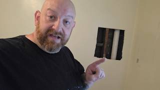 Drywall and Spackling at the old house daily vlog 155
