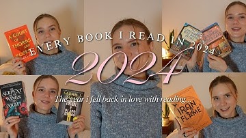 the year I fell back in love with reading │ every book I read in 2024 (and whether you should too)