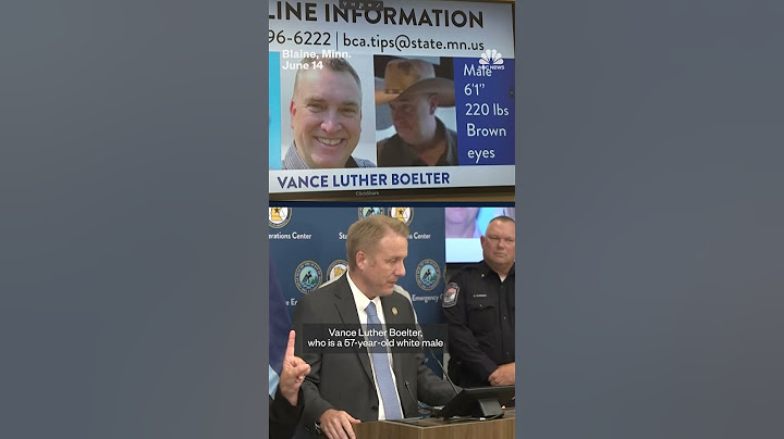 Suspect named in targeted shootings in Minnesota lawmakers