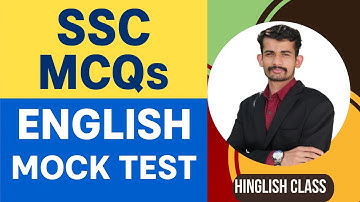 English 50 MCQ Test | Grammar Practice Set | Most Important Questions Exam Special