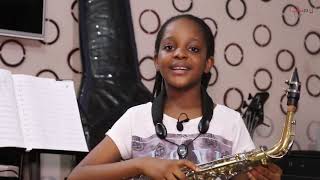 Exclusive interview with Child Saxophonist, Temilayo Abodunrin