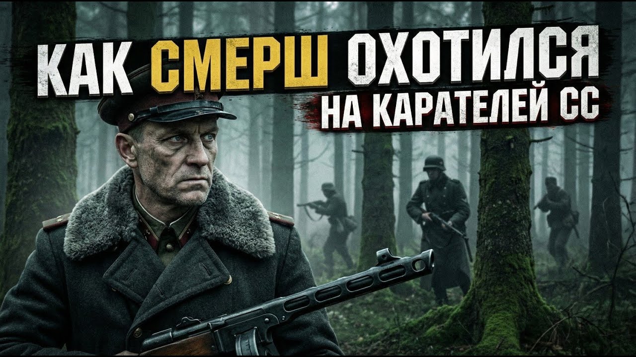 СМЕРШ ПРОТИВ СС: КРОВАВАЯ ОХОТА НА КАРАТЕЛЕЙ