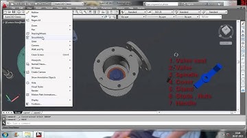 Feed Check Valve Assembly in AutoCAD