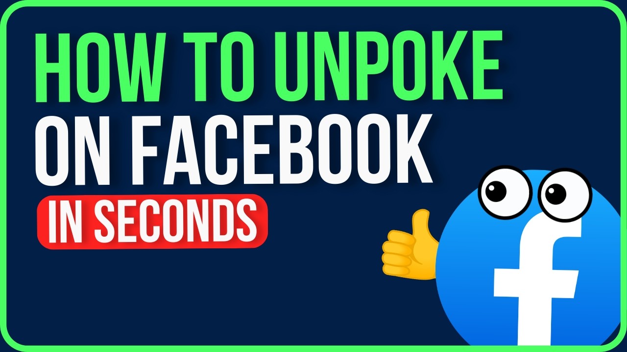 HOW TO UNPOKE SOMEONE ON FACEBOOK 2026 (Fast Guide) | How to Unpoke on