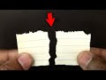 कागज़ को फाड़कर जोड़ने का जादू सीखें | Paper Magic Trick (Tutorial)