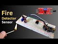 Easy Arduino Flame Sensor Project || How to make fire detector using arduino Nano and fire sensor