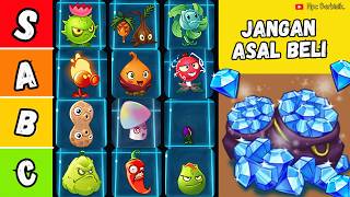 Ranking Gemium Plants in Plants vs. Zombies