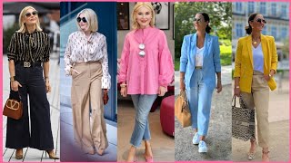 Comfortable Timeless Looks for All Elegant Ladies Over 40, 50-60-70