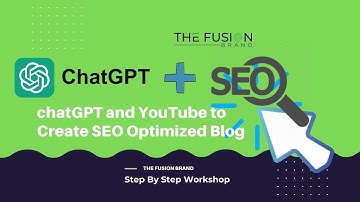 Create SEO-Optimised Blogs with ChatGPT & YouTube: Easy Tutorial