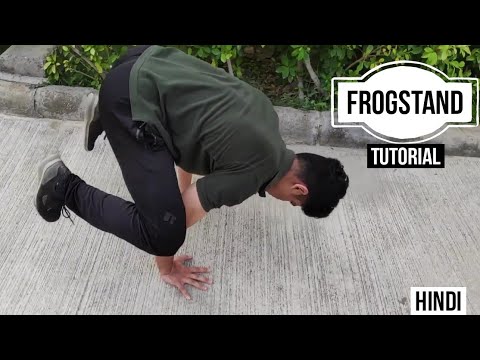 How to do a Frog Stand ? | Frog Stand Tutorial in Hindi | #CalisthenicsIndia