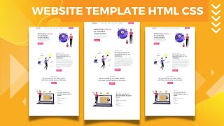 Coming Soon | Website Template in HTML CSS | HTML CSS Website | With source code | Source coder Website Template Html And Css Coming Soon Source Code