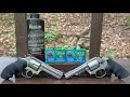 Standard Pressure .38 Special &amp; .44 Special Hand Loads - Sierra Sports Master - Ballistic Gel Test
