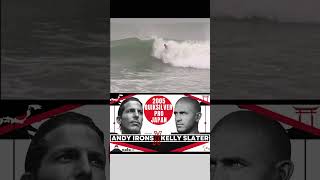 Two GOATS Epic Final Battle of the Ages #surfing #kellyslater #andyirons #legendsofsurf