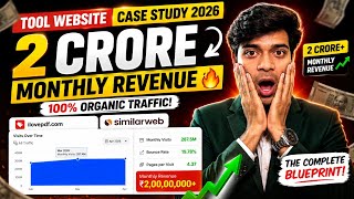 ₹2 Crore Monthly Revenue 🔥 | Tool Website Case Study 2026