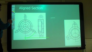 Broken out and alligned sections