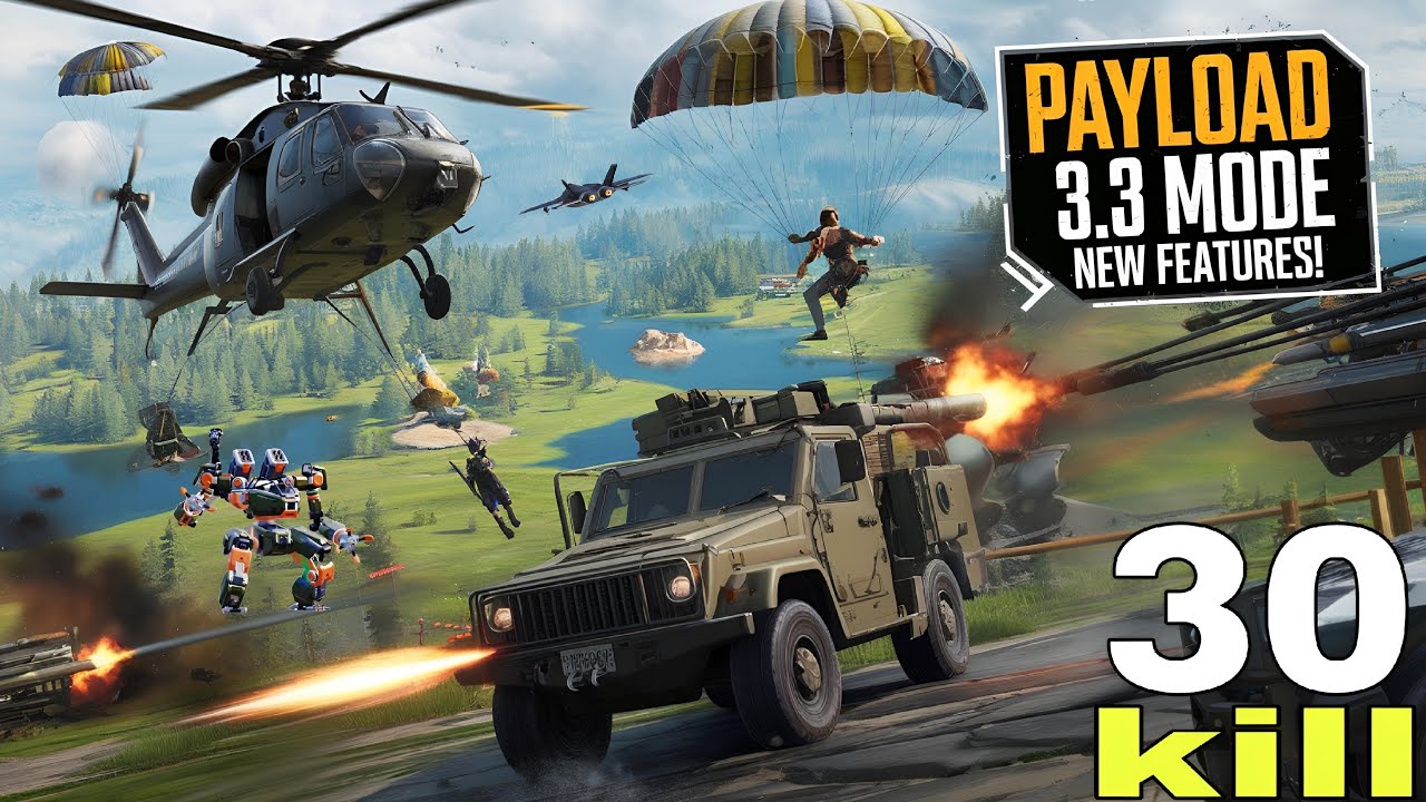 🎮Exploring PUBG Mobile Payload 3.3 ! New Features & Strategies 🤯