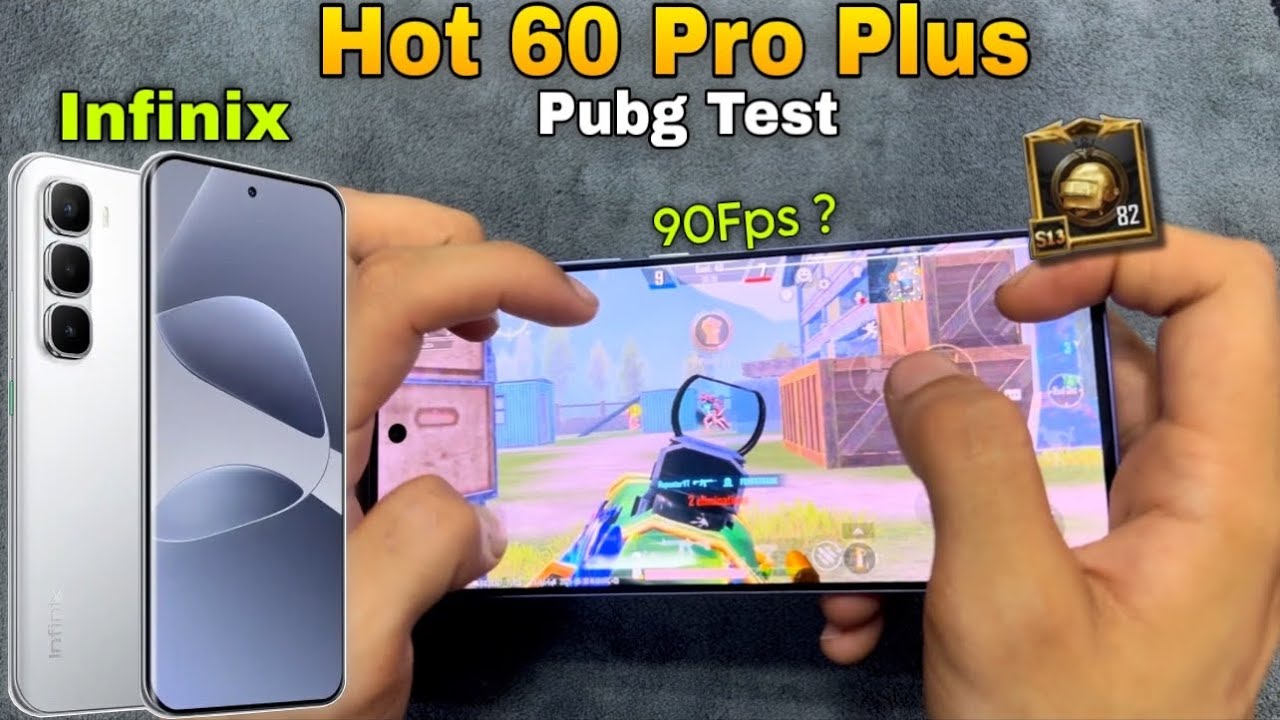 Infinix Hot 60 Pro Plus Pubg Test !!😨😱 | Hot 60 Pro Plus Pubg Graphics Test | Fps | Battery | Gyro