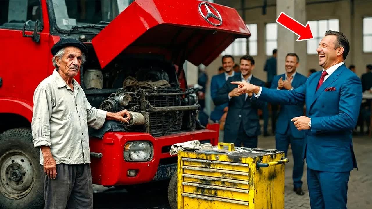 ＂SE RIPARI IL CAMION CHE NESSUNO SISTEMA, TI PAGO IL DOPPIO!＂ — E IL SENZATETTO ZITTÌ IL MILIONA
