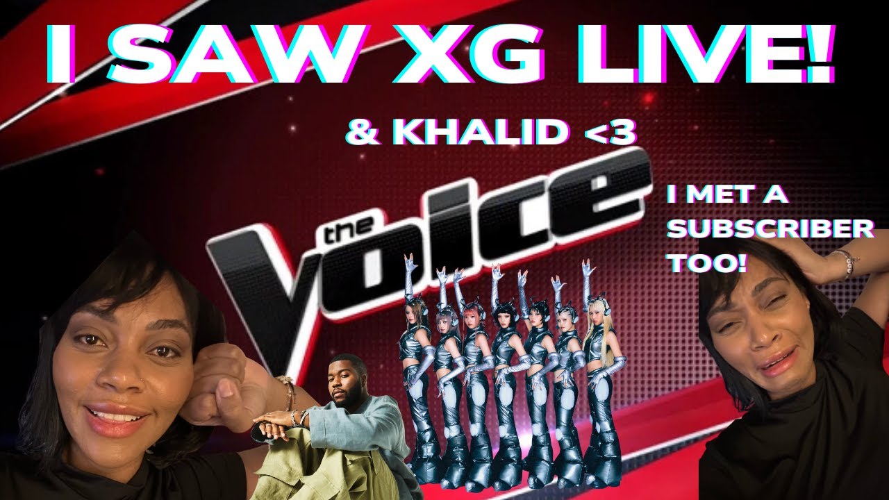I saw XG & Khalid Perform live on The Voice