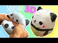 ¡Haz SQUISHIES de PAPEL 3D! Paper Squishy ❤️ Squishy Makeover