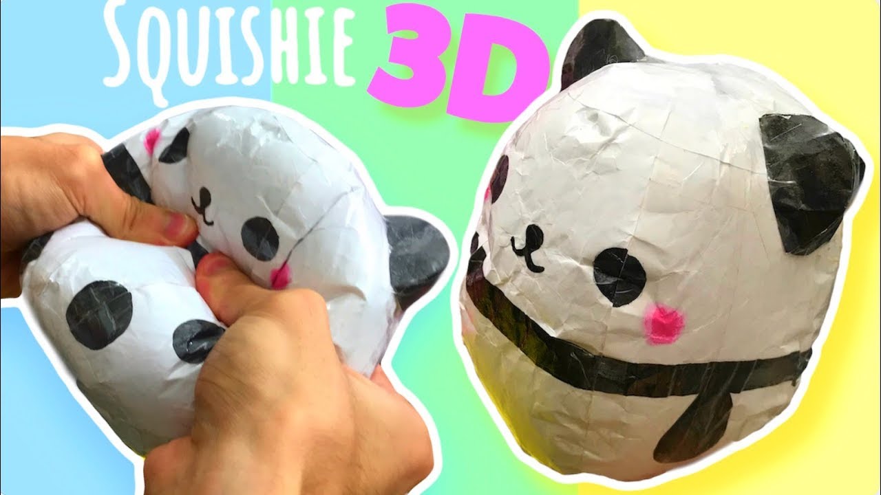 Haz SQUISHIES de PAPEL 3D! Paper Squishy ❤️ Squishy Makeover