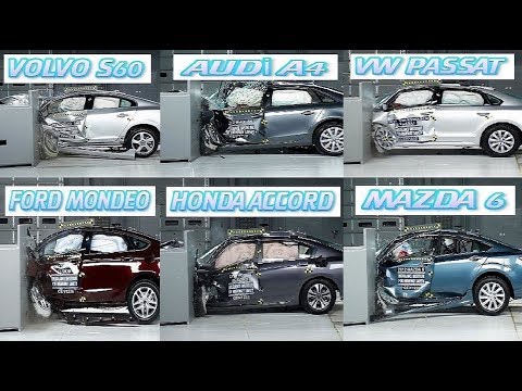 VOLVO S60, AUDİ A4, VW PASSAT | D SINIFI OTOMOBİLLERİN KAZA TEST SONUÇLARI