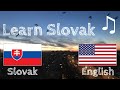 Learn before Sleeping - Slovak (native speaker)  - with music