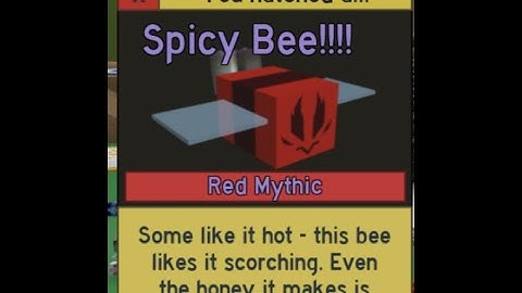 My first mythic bee! | Bee swarm simulator
