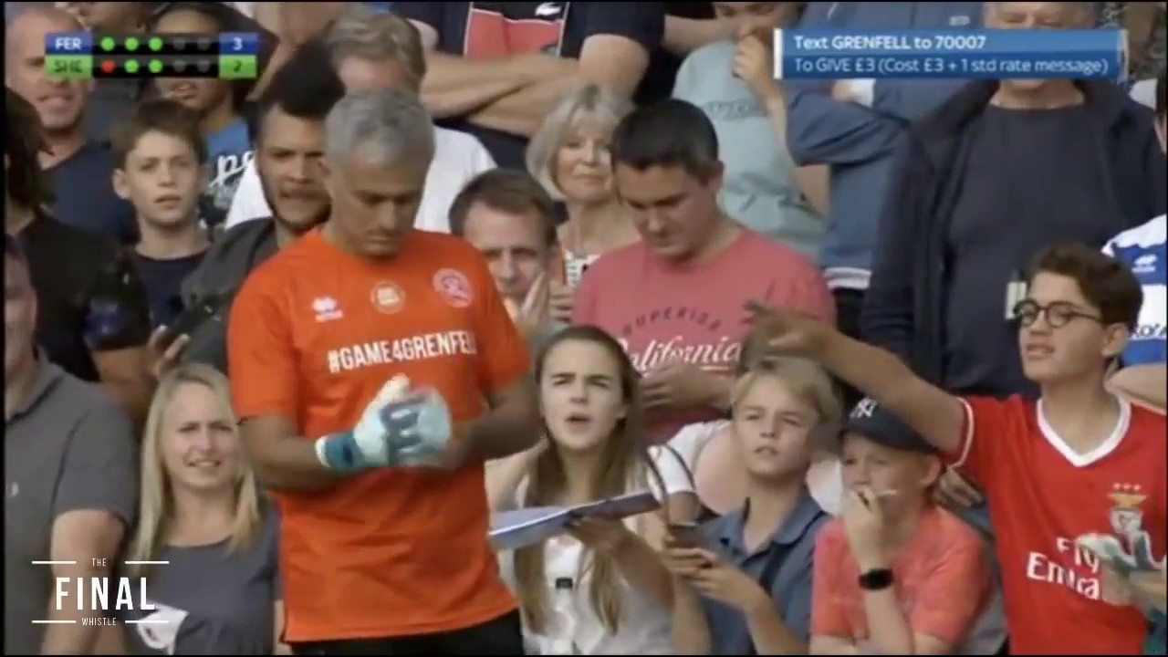 Watch Jose Mourinho As Goal Keeper :D on YouTube Watch Jose Mourinho As Goal Keeper :D on YouTube