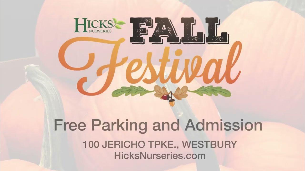 Fall Festival 2022 at Hicks Nurseries YouTube