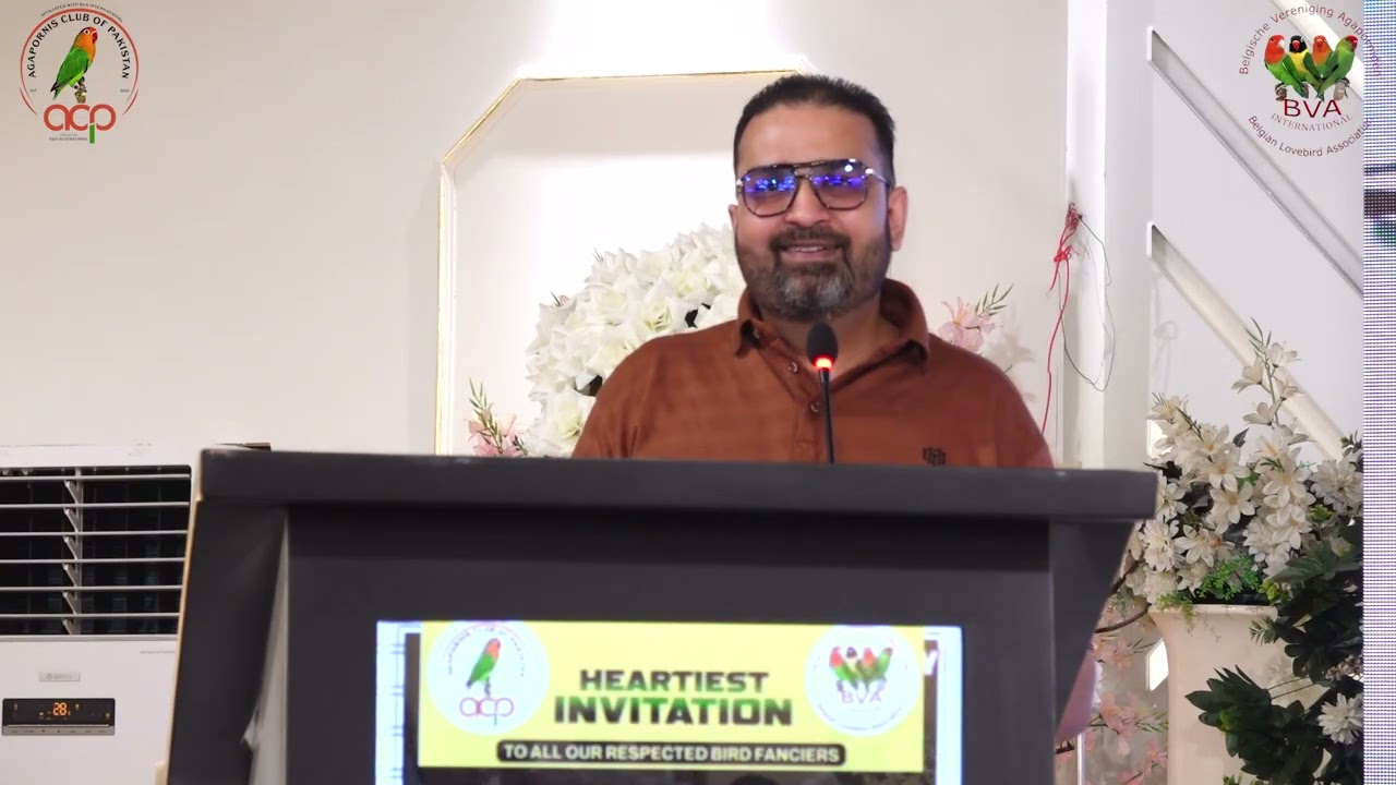 Adnan Saleem  | ACP | Grand Event 2025 - Lovebirds Show Extravaganza! 🦜🇵🇰