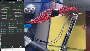 Setting up the 8S JK BMS for our 24v LiFePO4 battery.