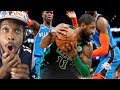 KYRIE BATTLES RUSSELL!! THUNDER vs CELTICS HIGHLIGHTS