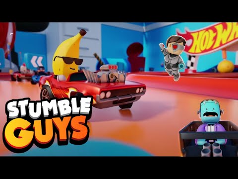 ЛЕГЕНДАРНАЯ БИТВА ЗА ПЕРВОЕ МЕСТО В СТАМБЛ ГАЙС Hot Wheels Stumble Guys Online Game