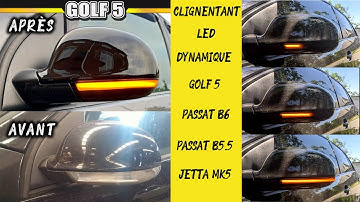 Installation of dynamic LED indicators golf 5 MK5