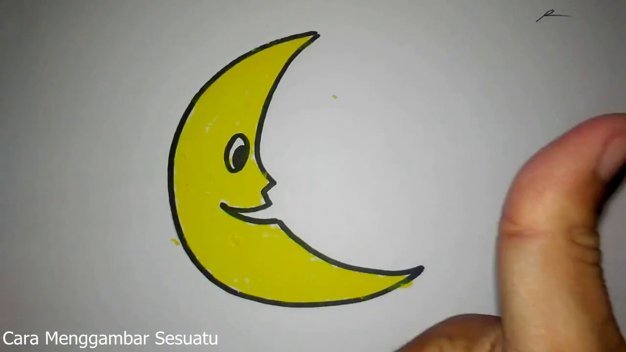  Contoh  Gambar  Mewarnai Gambar  Matahari Bulan  Bintang 