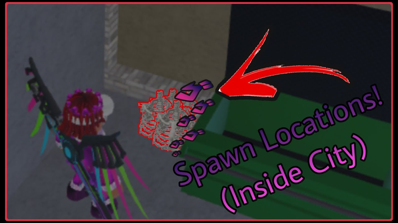 pix Yba Roblox Map spawn locations inside city yba
